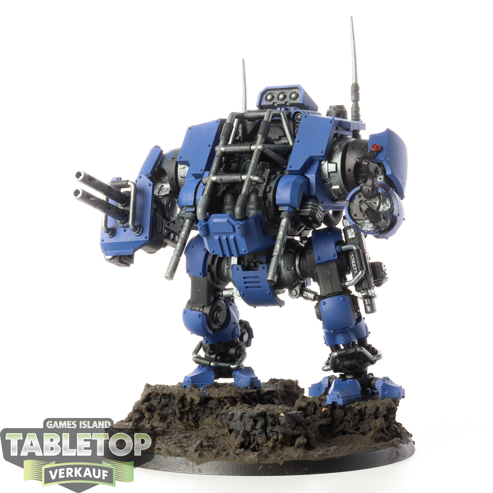 Space Marines - Primaris Invictor Tactical Warsuit - teilweise bemalt