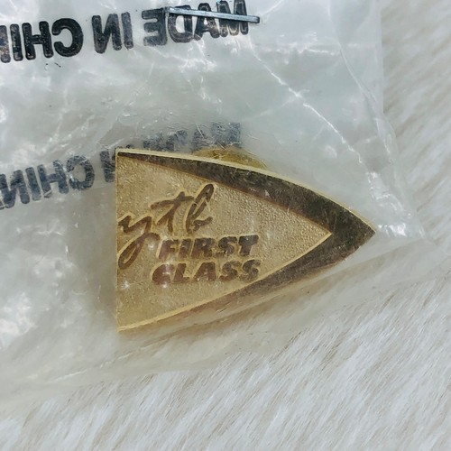 YTB Travel Advertising First Class Gold Tone Lapel Pin - Defunct MLM Company