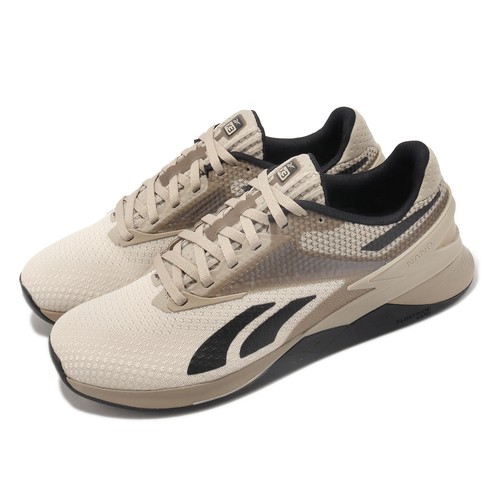 

Reebok Nano X3 13 Beige Khaki Black Мужские Кроссовки Кроссовки Кроссовки 100033780, Nano X3