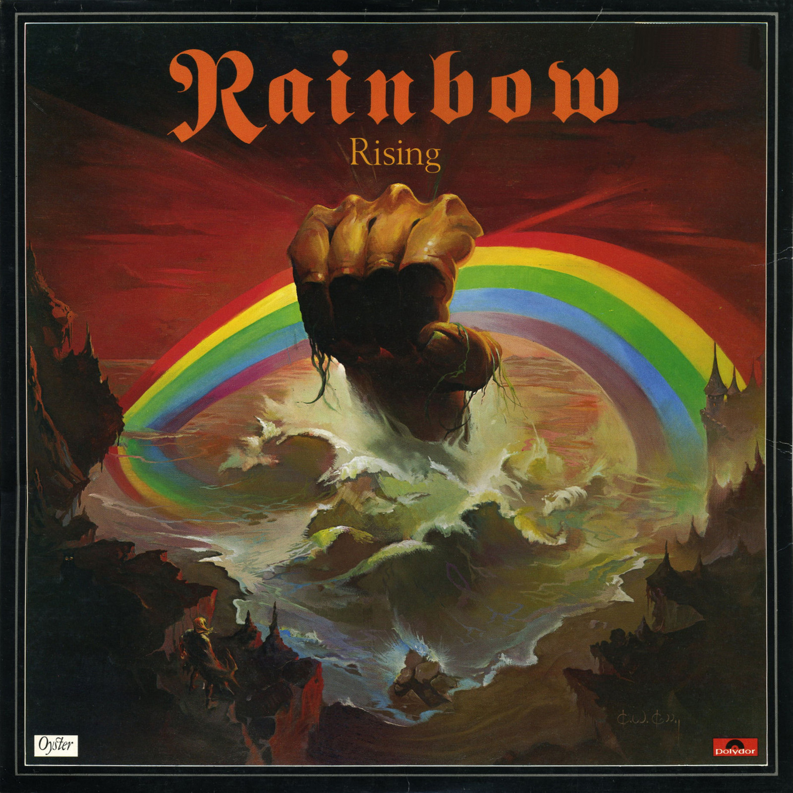 Ｐ*Ｕ様 Rainbow Rising レコード リッチーポスター付き Rainbow 