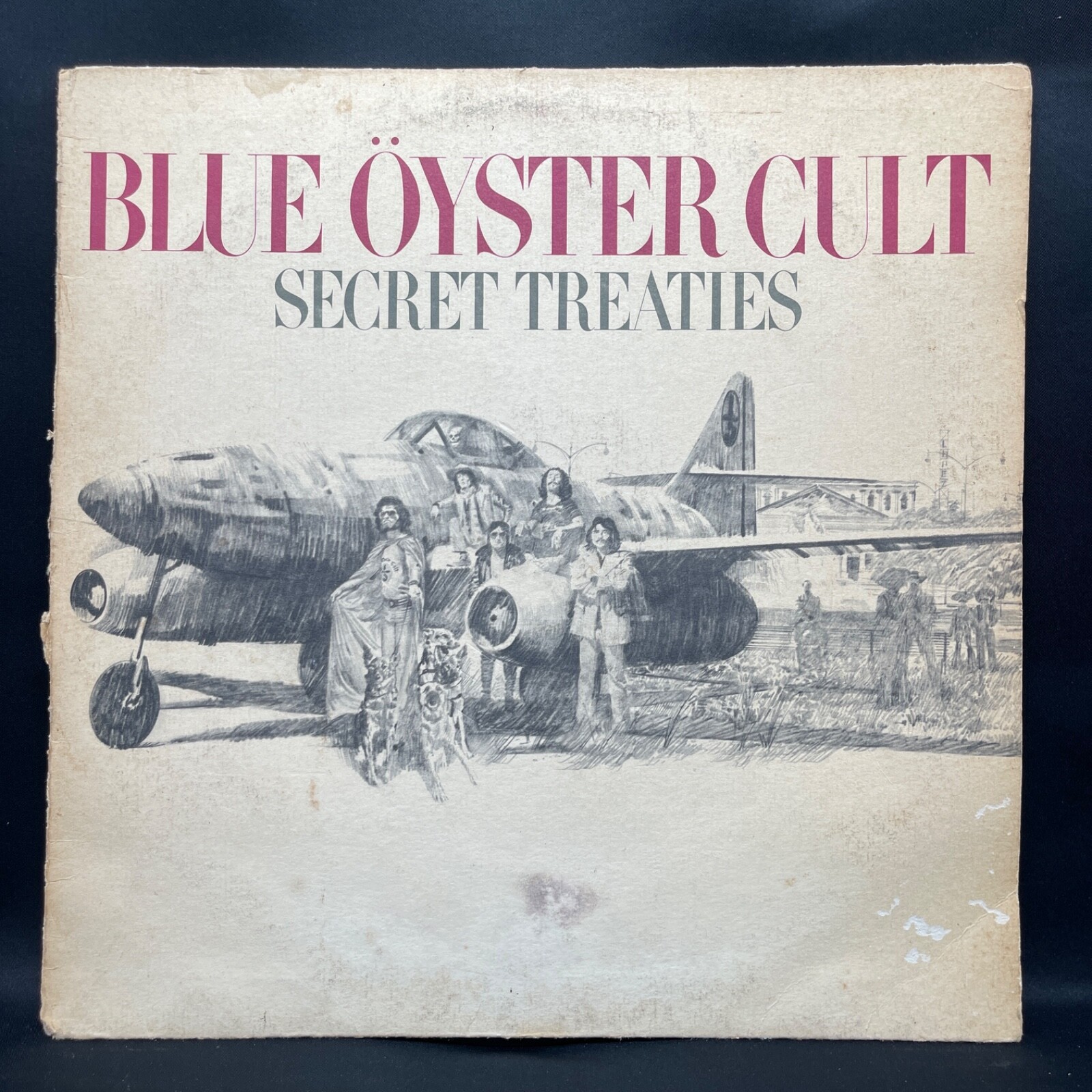 LP BLUE OYSTER CULT 　Secret Treaties 　ウ Amazon.com: Secret Treaties: CDs & Vinyl