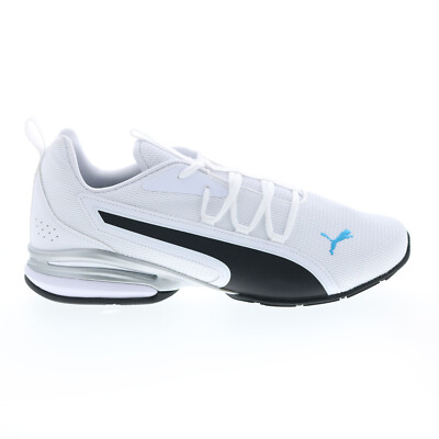 

Puma Axelion NXT 19565607 Мужские белые парусиновые кроссовки на шнуровке, Белый, Puma Axelion NXT
