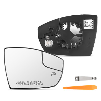 Power Heated Spotter Mirror Glass RH Passenger Side For Ford Escape 13-16 C-Max