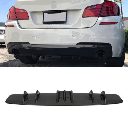 For VW Golf MK7.5 MK7 MK6 GTI Rear Diffuser 7 Fins Bumper Lip Splitter Spoiler