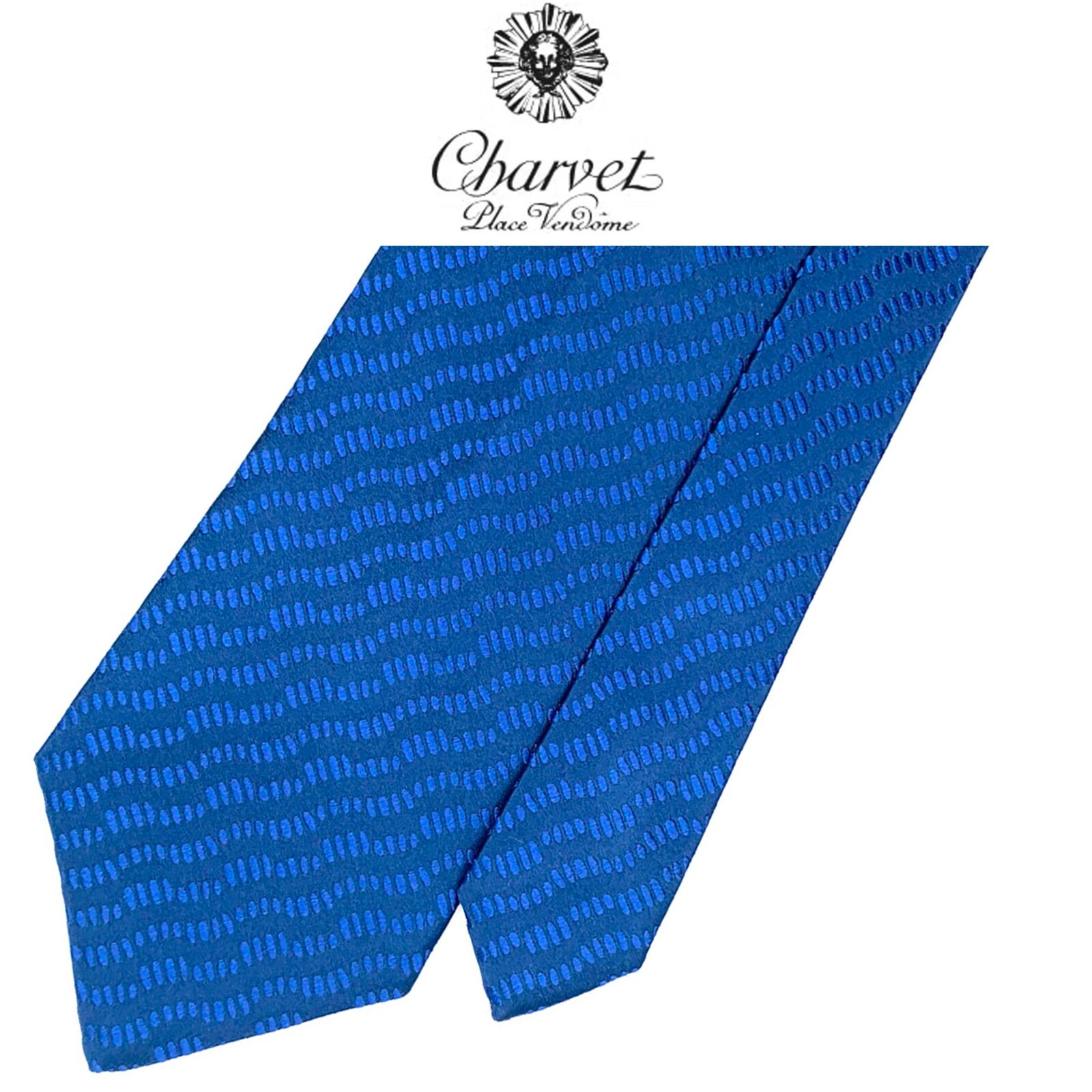 charvet blue tie