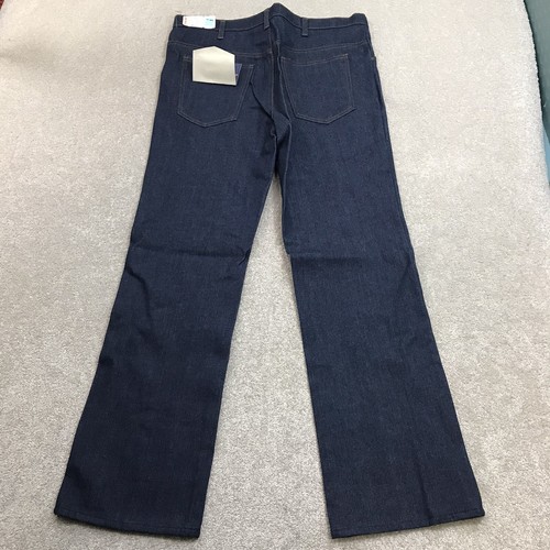 New Vintage Kmart Challenger Jeans Men's 38x31 Raw Denim Dark Wash Western 80s