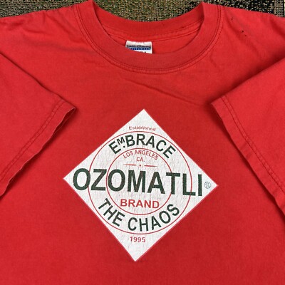 Vintage 2000s Ozomatli Embrace the Chaos Alternative Indie Band T Shirt Medium