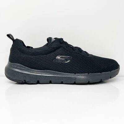 

Женские кроссовки Skechers Flex Appeal 3 13070 черные кроссовки размер 10, Черный, Flex Appeal 3