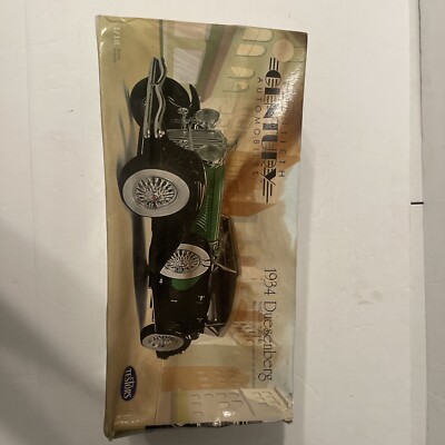 Testors' 1934 Duesenberg Phaeton - METAL BODY MODEL KIT - NIB - 1:32 - GRN/BLK
