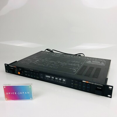 Roland SDE-3000A Digital Delay Echo Effect Processor Rack Used Japan