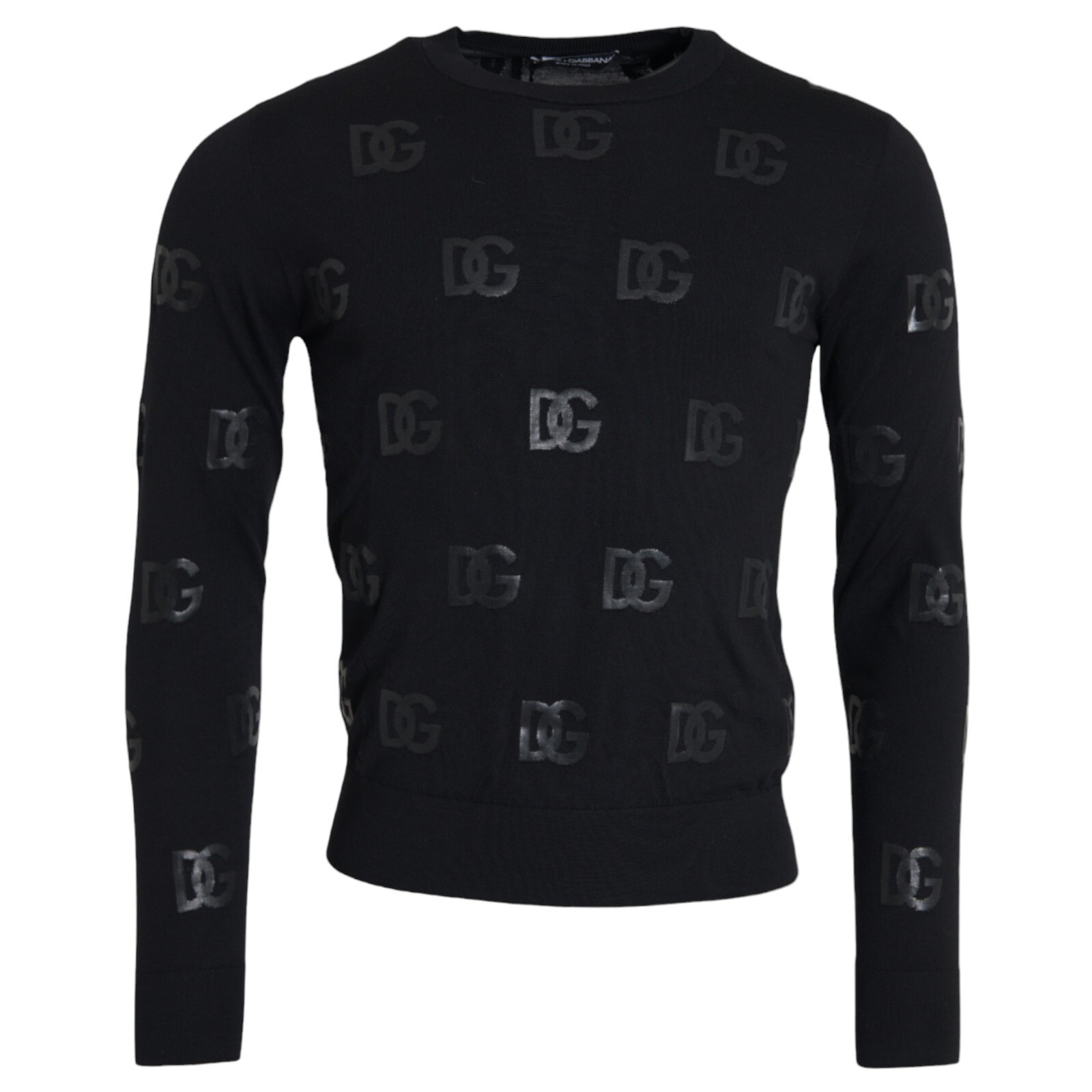DOLCE & GABBANA ロゴ スエット ブラック 36（DOLCE & GABBANA