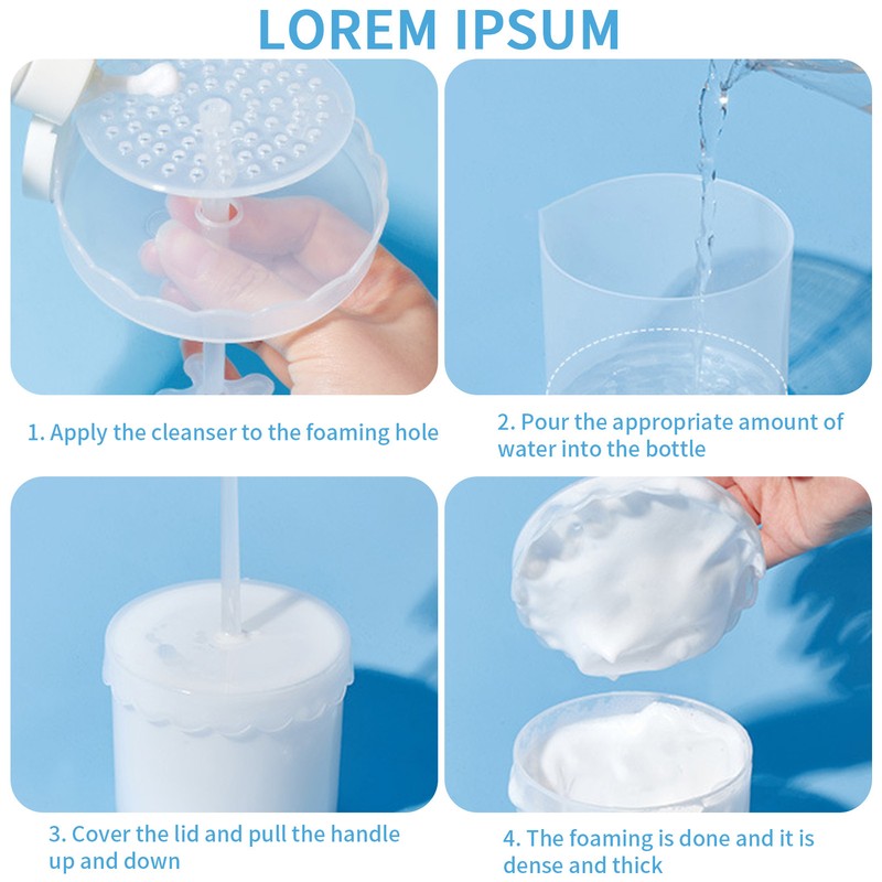 Portable Face Clean Tool Cleanser Cream Foam Maker Household Cup Bubble Foamer