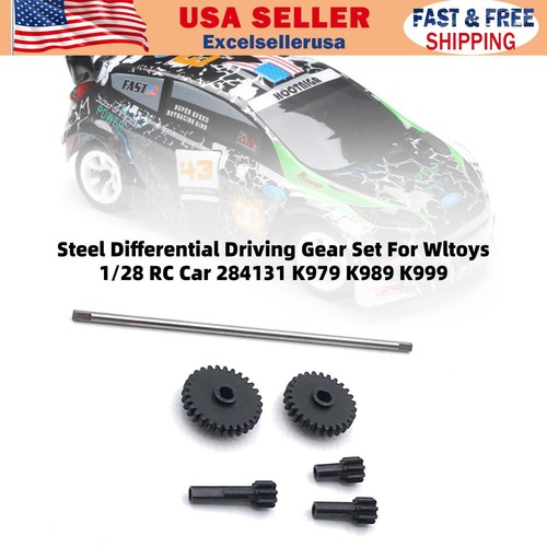 Steel Differential Driving Gear Set For Wltoys 1/28 RC Car