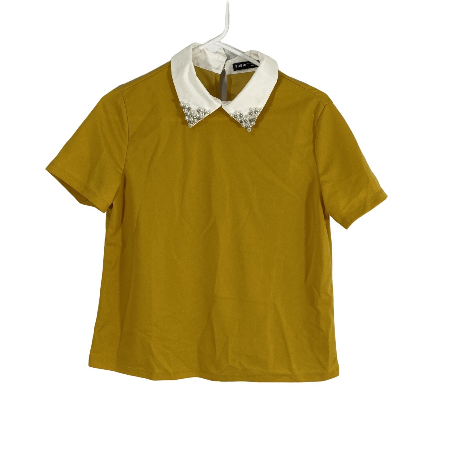 トップス zoe sailor collar shirts / yellow M zoe sailor collar shirts / yellow M - メルカリ