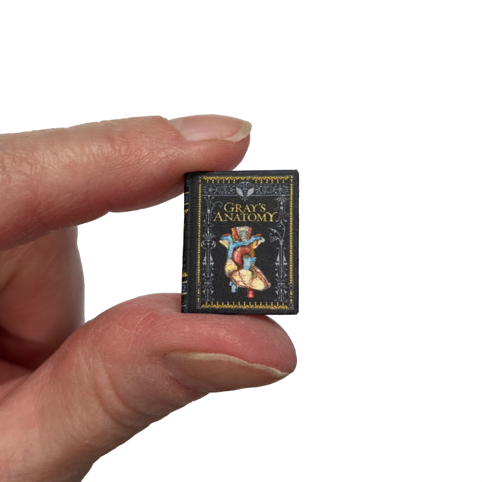GRAY'S ANATOMY MEDICAL 1:12 Scale Miniature Readable Illustrated Book Doctor