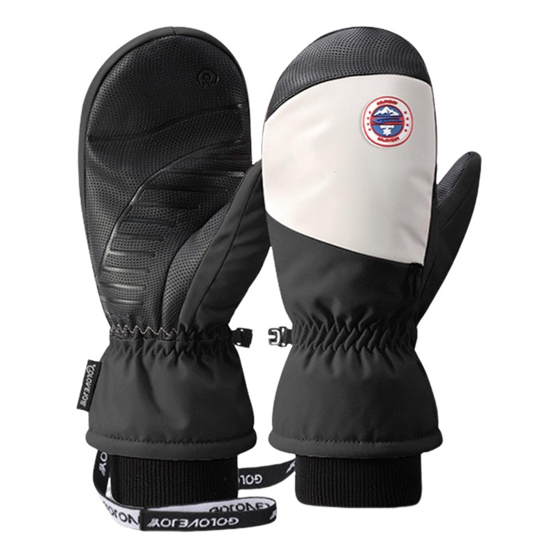 Snowboard Gloves Snowmobile Mittens Waterproof Women's Touchscreen