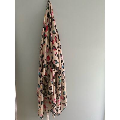NWT Anna & Ava Multicolor Leopard Kimono