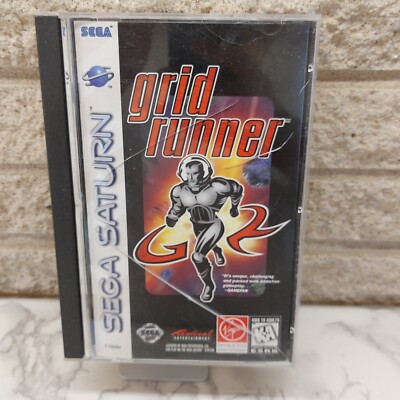 Grid Runner (Sega Saturn, 1996) Complete