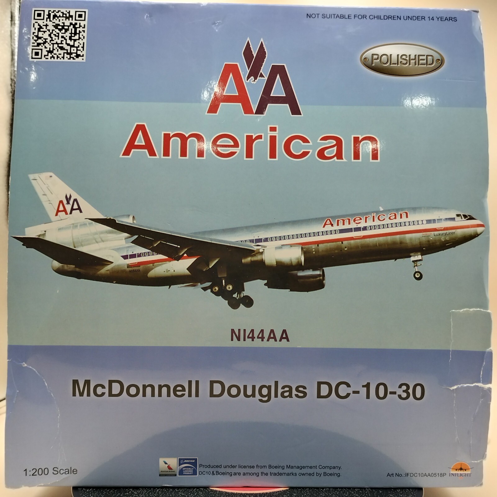 1/200 inflight200 ハワイアン航空　DC-10-10 1/200 inflight200 ハワイアン航空 DC-10-10 航空機・ヘリコプター