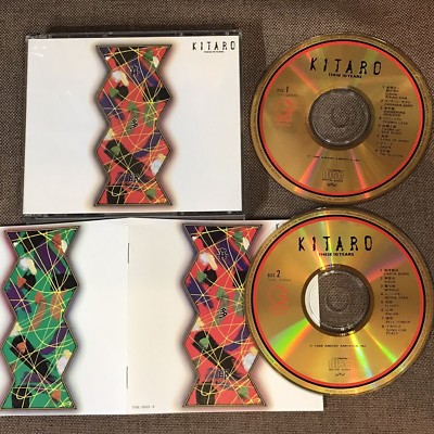 ジブリ - 宇佐美 KITARO These 10 Years 喜多郎 JAPAN 24k GOLD 2CD 70XL-2003~4