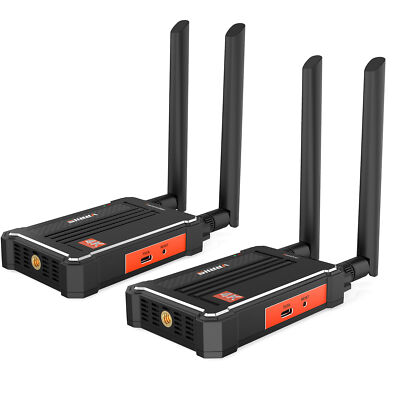 4K Wireless Display Video Transmitter Receiver HDMI Extender for Camera PC To TV