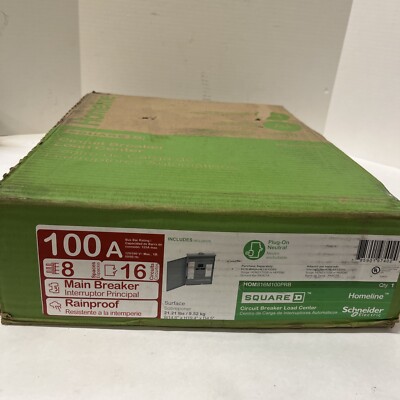 Square D HOM816M100PRB Homeline