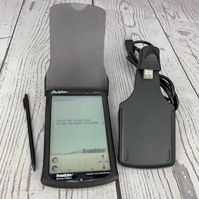 Franklin Electronics eBookMan Model EBM-911 E-Reader *WORKS* Excellent
