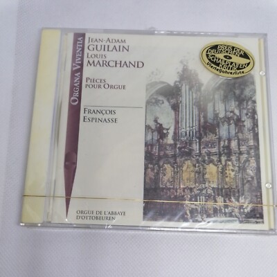 Jean-Adam Guilain Louis Marchand pieces pour orgue. Organa viventa. Cd 