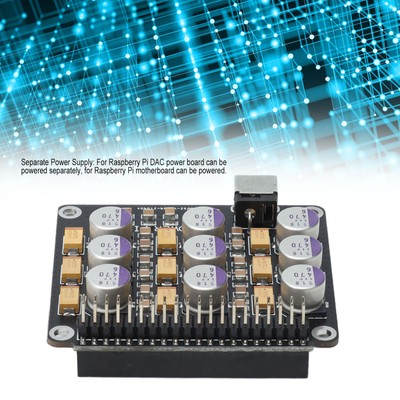 Power Filter Board for Raspberry Pi DAC Audio Decoder Boards HIFI Expansion