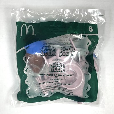 NEW 2005 McDonald's Chicken Little RUNT (RUNT OF THE LITTER) Happy Meal Toy