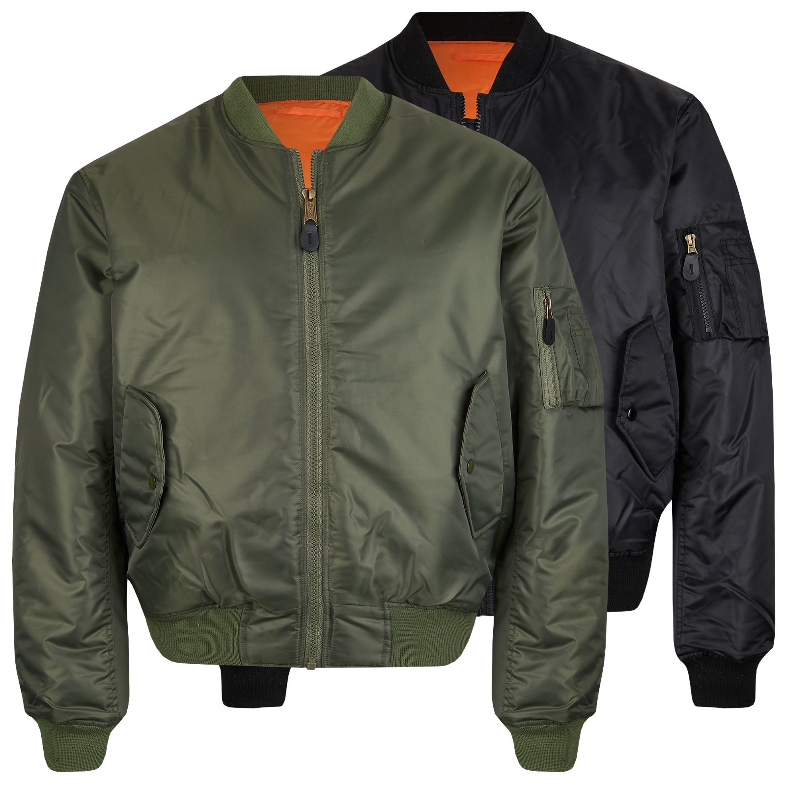 Mil-Tec US TACTICAL FLIEGERJACKE OLIV Outdoorjacke Jacke