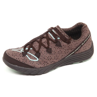 E7924 sneaker donna light brown BROOKS GREEN SILENCE scarpe tissue shoe woman | eBay