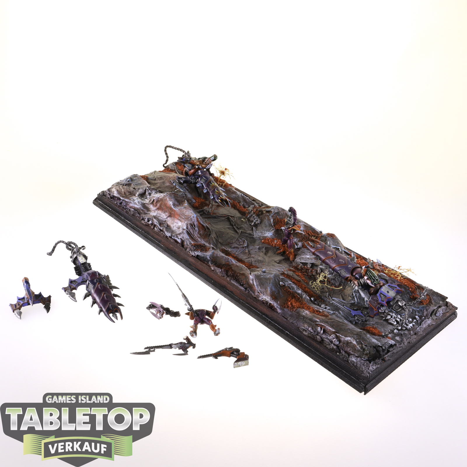 Drukhari - Drukhari Diorama - gut bemalt