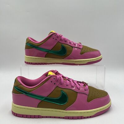 Nike Women's Sz 10.5 Dunk Low Parris Goebel QS Playful Pink