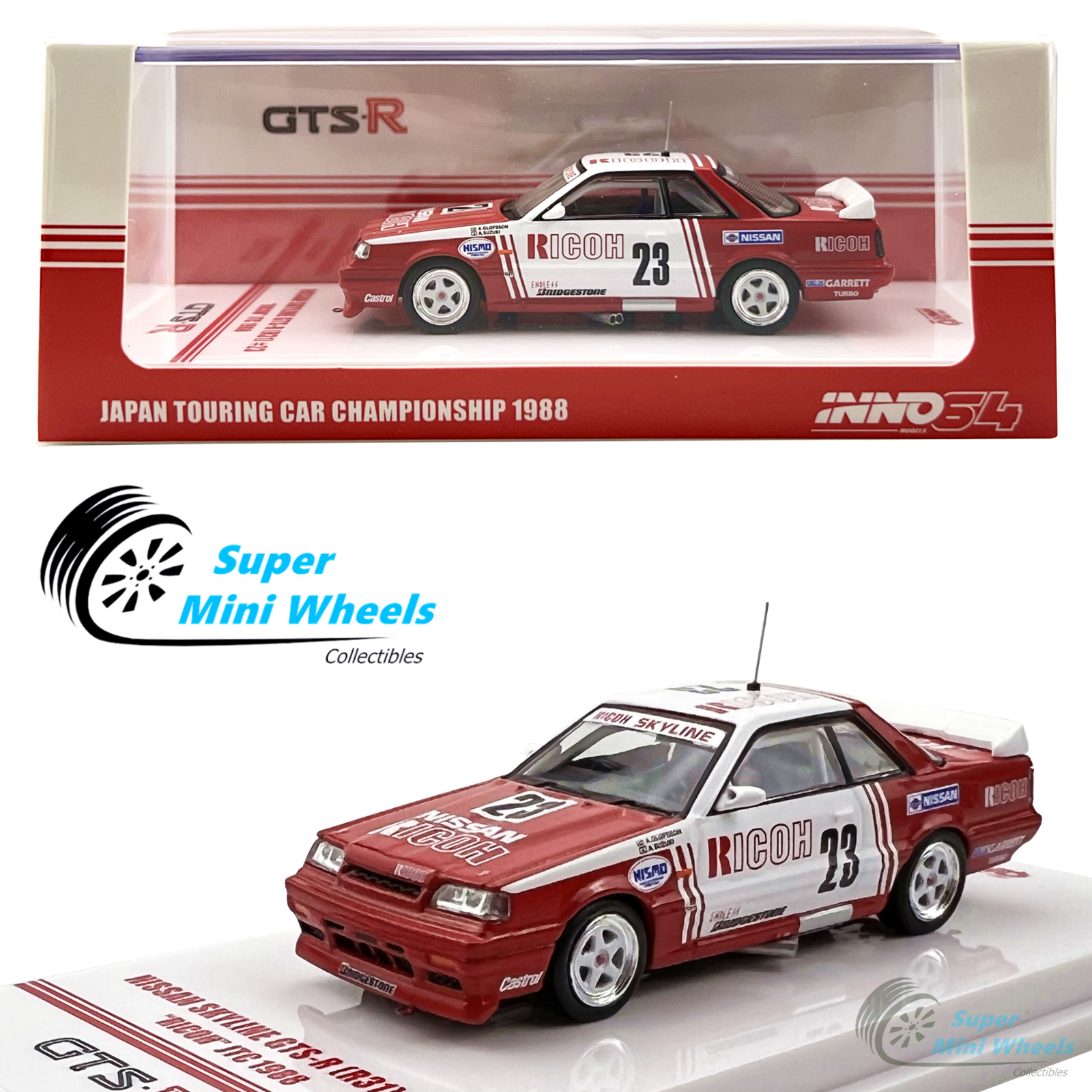 現状品 ignition model 1/43 Nissan Skyline 2000 GT-R (KPGC10) Semi