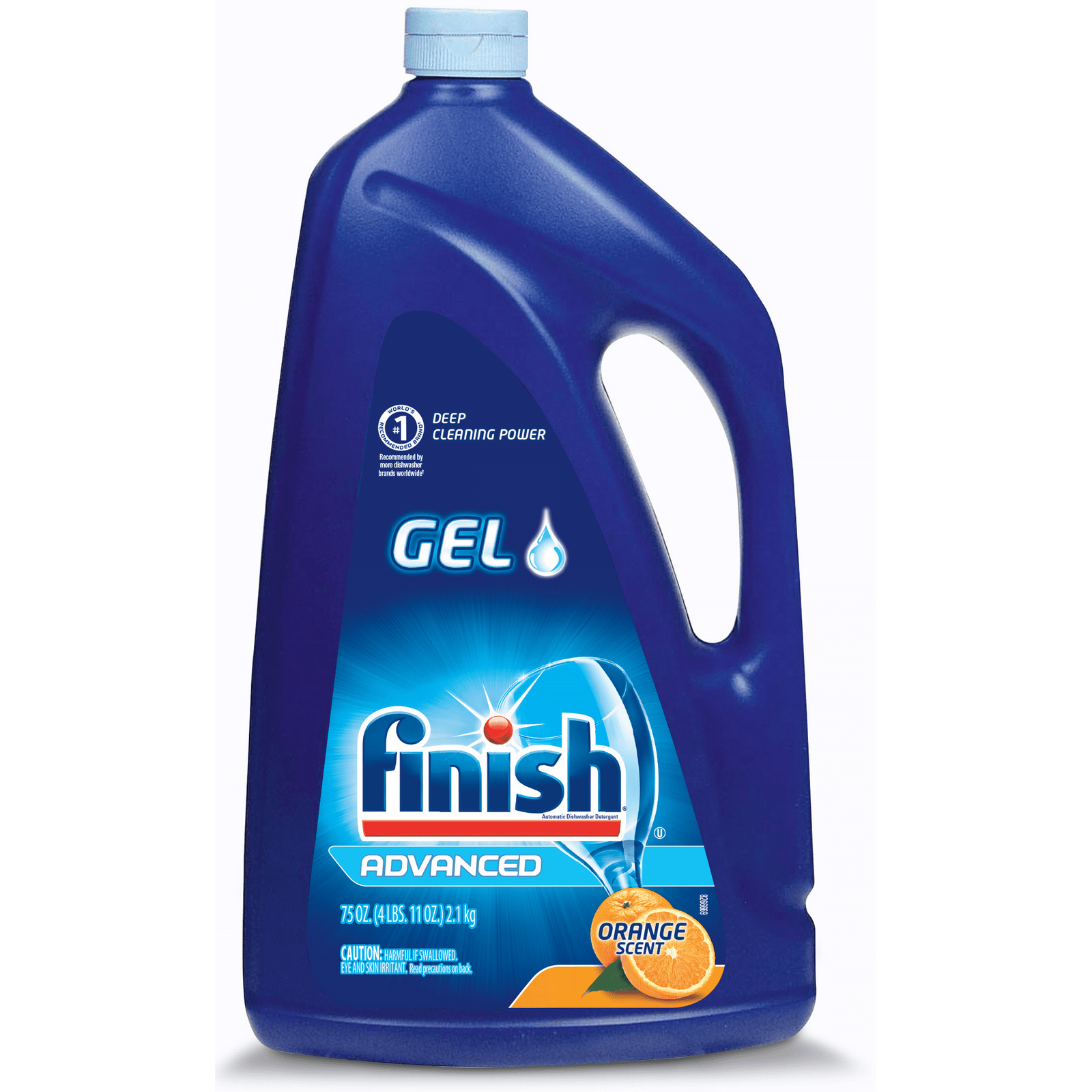Detergent Gel Liquid, Orange Scent, 75oz
