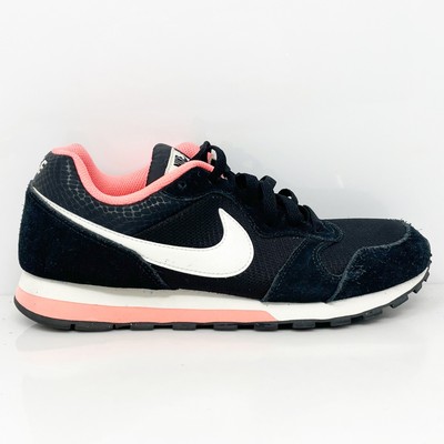 

Nike Womens MD Runner 2 749869-004 Черные повседневные кроссовки, размер 9,5, Черный, MD Runner 2