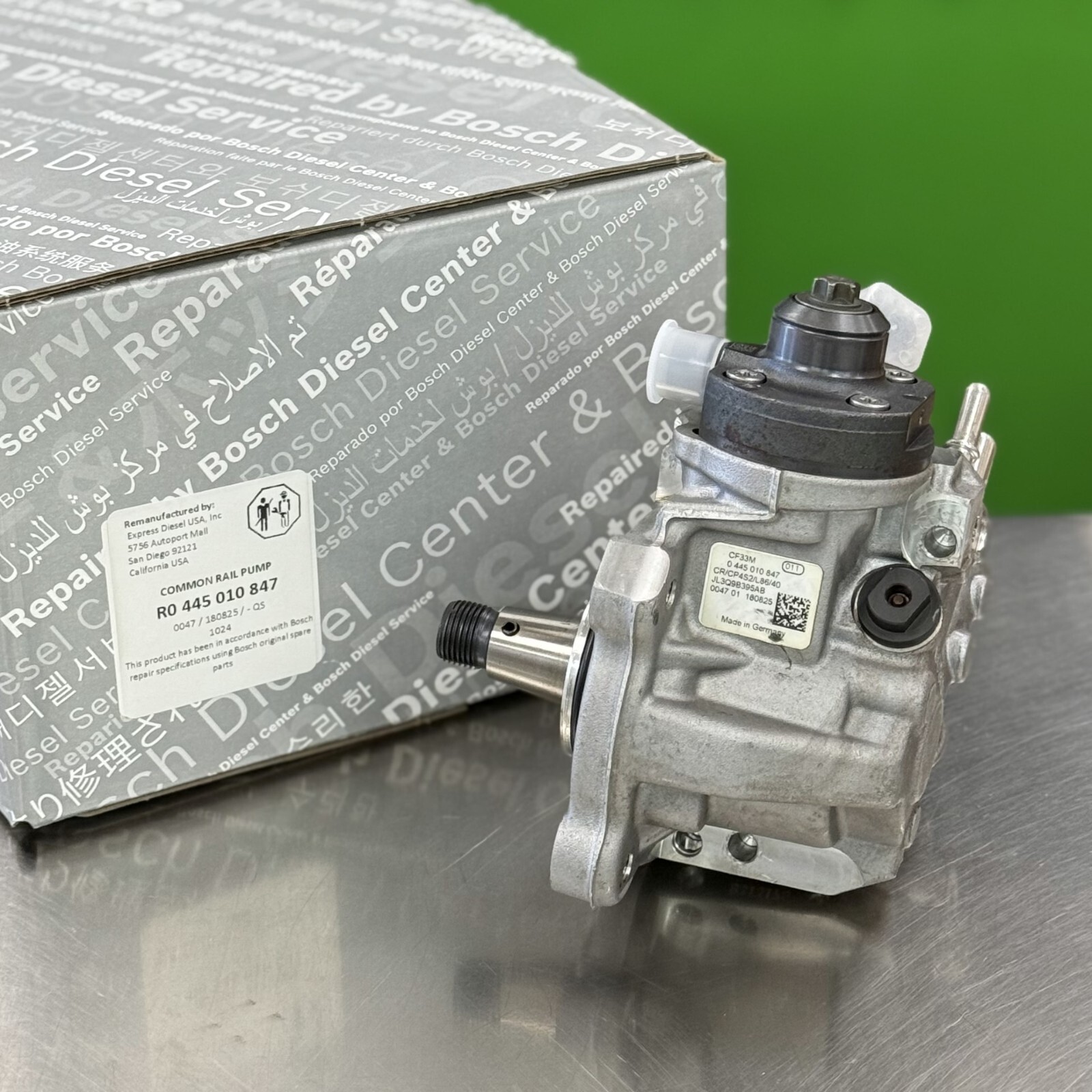 fuel injection pump bosch for bmw 3.0L x5 740 13518573160