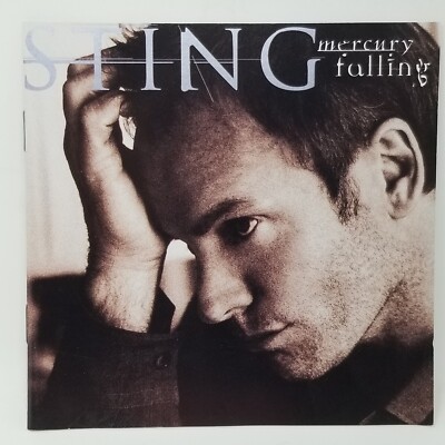 Sting Mercury Falling CD & Case Near Mint Rock + Free Outer Sleeve