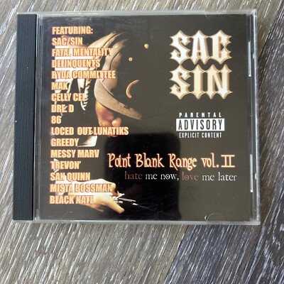 SAC SIN POINT BLANK RANGE VOL.2 * 1999 *  RARE OOP HTF