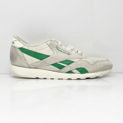 

Reebok Мужские Классические Нейлоновые GX8932 Белые Повседневные Кроссовки Размер 10, Белый, Classic Nylon