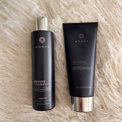 MONAT Volumizing Revive Shampoo And Volumizing Revitalize Conditioner Set NEW!