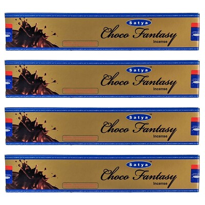 4-PACK Satya Incense Sticks, Hand Rolled In India, 29 Scents, BUY 2 GET 1 FREE