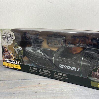 Sentinel 1 True Heroes Sentry Outpost Boat Vehicle Playset Toys R Us 2018 NEW ++