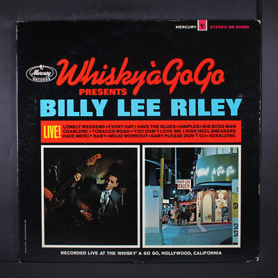 BILLY LEE RILEY: whiskey 'a go go presents MERCURY 12'' LP 33 RPM