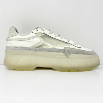 

Reebok Womens Cardi B Club C H01012 Белая Повседневная Обувь Кроссовки Размер 8.5, Белый, Cardi B Club C