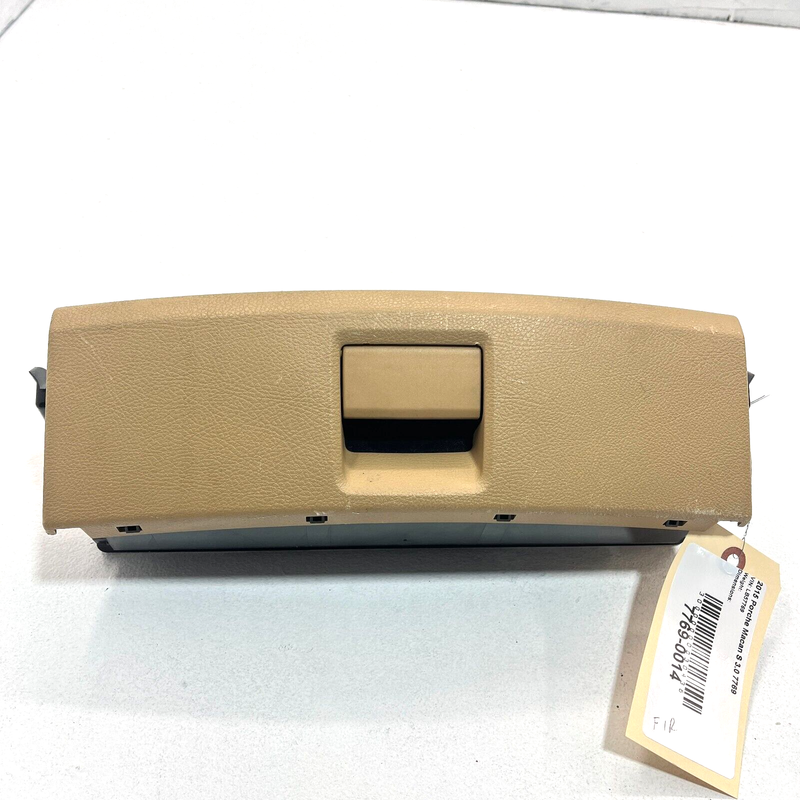 Used Front Right Seat Lower Storage Tray Drawer Box Beige Porsche Macan 2015-2018 OEM