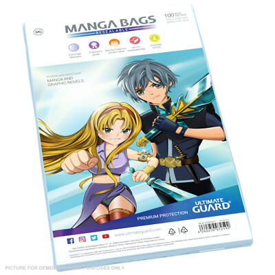 Ultimate Guard MANGA BAGS - Pack of 100