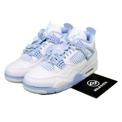 Nike Air Jordan 4 Aluminum 'Forget Me Not' HV0823-100 Women's Size