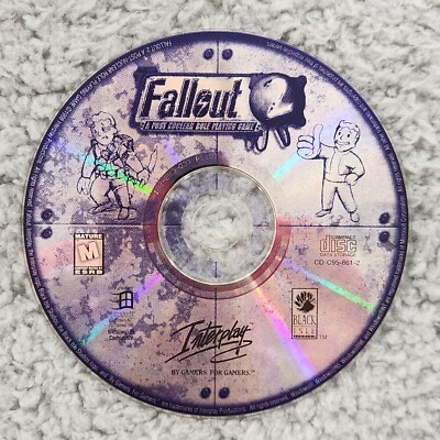 FALLOUT 2 Post Nuclear Role Playing RPG PC Game CD Interplay